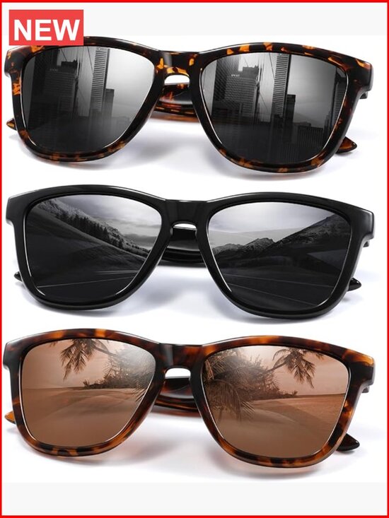 Polarized Sunglasses Classic Retro UV Protection Driving Sun Glasses Men Women main image 7